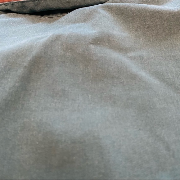 VINTAGE 80S JOHN BLAIR SHIRT JACKET ZIPUP ROCKABILLY Large Tall Green Waist Band - Picture 5 of 8